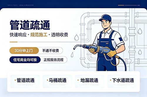 渠县管道疏通