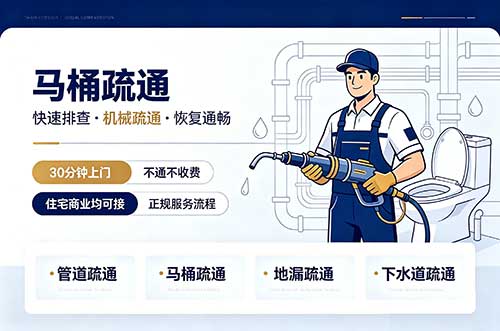 渠县马桶疏通