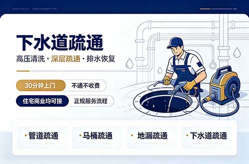渠县下水道疏通